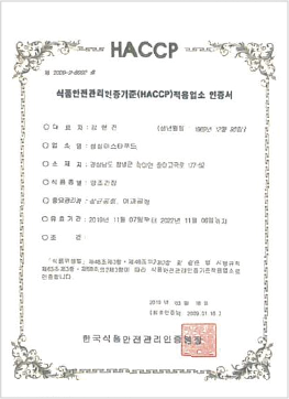 HACCP